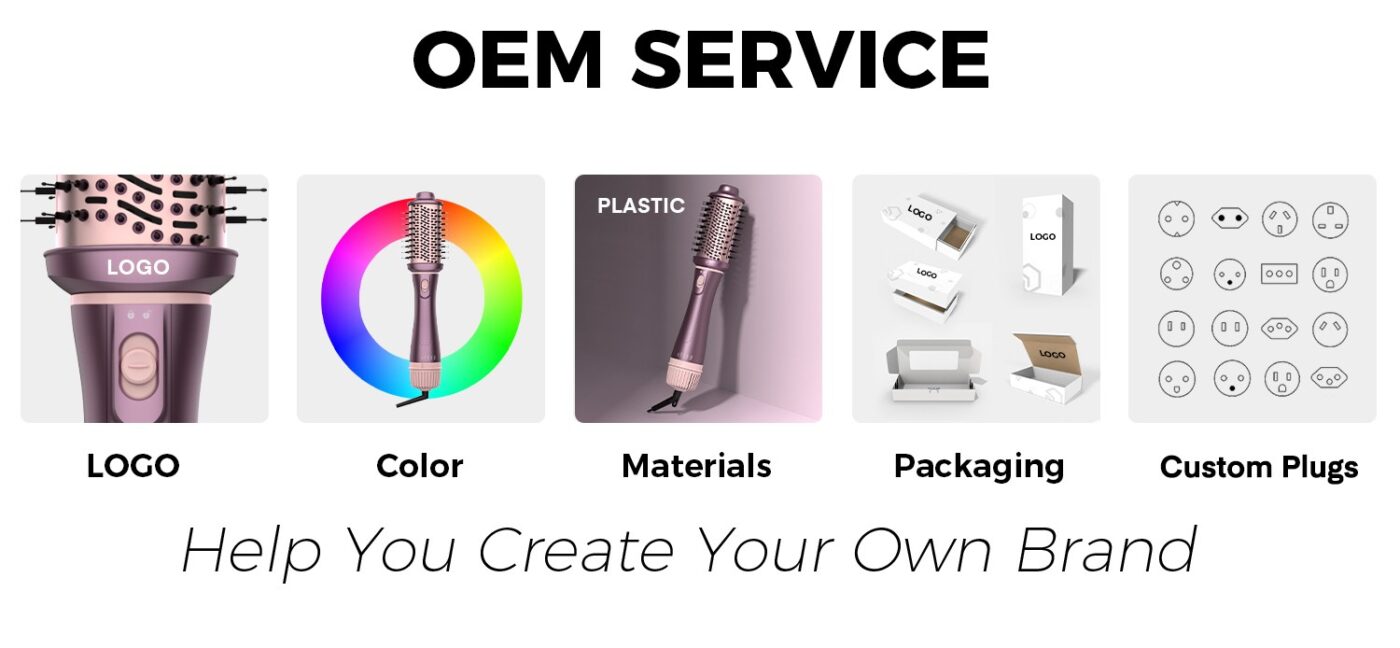 5-in-1 Ion Detachable One Step Hair Dryer Brush 1